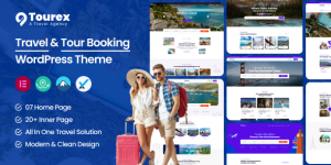 Tourex v1.0.0 - Tour & Travel Booking WordPress Theme
