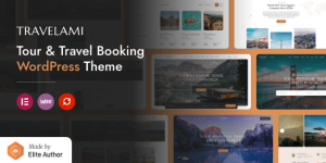 Travelami v1.0.7 – Tour & Travel Booking WordPress Theme Download