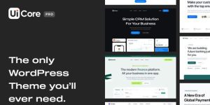 UiCore Pro v2.3.2 - All-in-One WordPress theme Download
