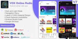 Android VOX Online Radio v13.1 - Android Online Radio Application