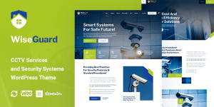 WiseGuard v1.1.7 - CCTV and Security Systems WordPress Theme