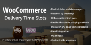 WooCommerce Delivery Time Slots v2.1.1 - WooCommerce Plugin
