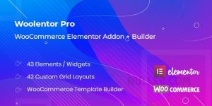 WooLentor Pro v2.6.8 – WooCommerce Page Builder Elementor Addon Nulled