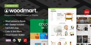 WoodMart v8.4.1 – Multipurpose WooCommerce Theme Nulled