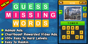 Word Guessing Game for Kids + Guess Missing Word Game + Android Games (25 November 2024)