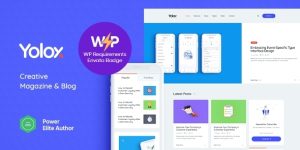 Yolox v1.0.15 - Modern WordPress Blog Theme for Business & Startup