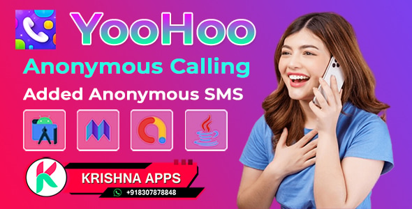 YooHoo – Anonymous Calling Android App Source Code & Admin Panel & Website (1 June 2023)