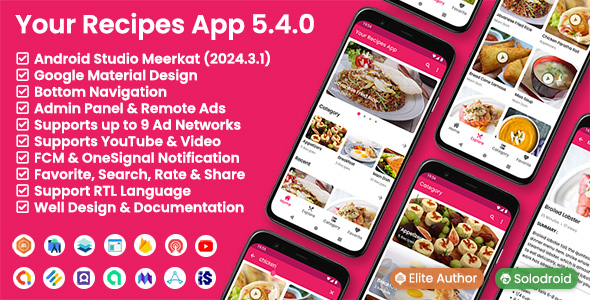 Your Recipes App v5.4.0 Android App Nulled Download