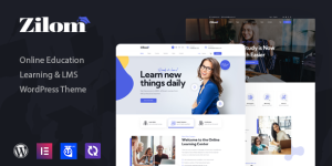 Zilom v1.3.9 - Online Education Learning WordPress Theme