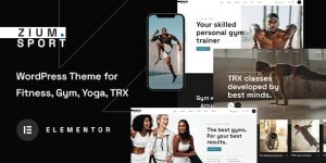 Zium Sports And Fitness Word Press Theme