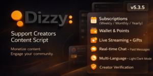 dizzy v5.4.1 – Support Creators Content Script Download