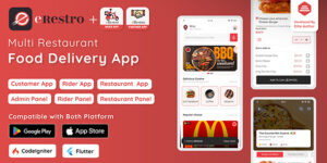 eRestro v1.2.6 - Multi Restaurant Flutter App Nulled