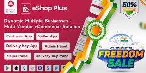 eShop Plus v1.0.6 – Multi Vendor eCommerce, Multi Module Flutter App with Laravel Admin Panel