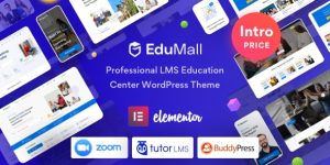 EduMall v4.4.6 – Professional LMS Education Center WordPress Theme