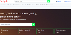 Scriptio v1.6 - Scripts Selling Platform PHP Script Download