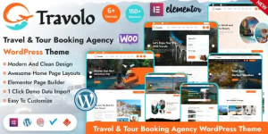 Travolo v1.2.0 - Travel Agency & Tour Booking WordPress Theme