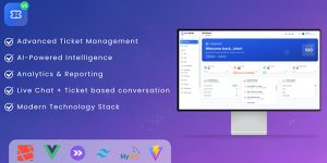HelpDesk v5.1.9 – AI-Powered Ticket Management & Customer Support System Script Nulled