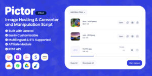Pictor v1.1.1 - Image Hosting And Converter Script