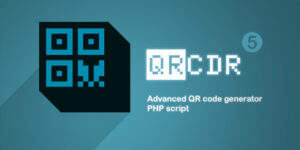 QRcdr v5.3.9 - responsive QR Code generator Script