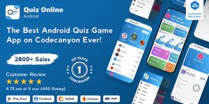Quiz Online v7.1.6 - Trivia Quiz - Android Quiz Game with Web Quiz + Admin Panel Nulled