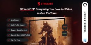 Streamit - OTT TV App for Video Streaming Built with Flutter v4.0.1