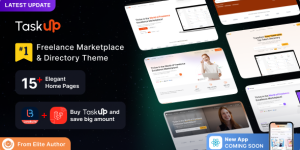 Taskup v2.7 - Laravel Freelance Marketplace & Service Finder Script