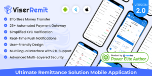 ViserRemit v3.1 - Cross Platform Ultimate Remittance Solution Nulled