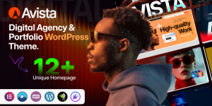 Avista v1.0.0 - Digital Agency & Portfolio WordPress Theme