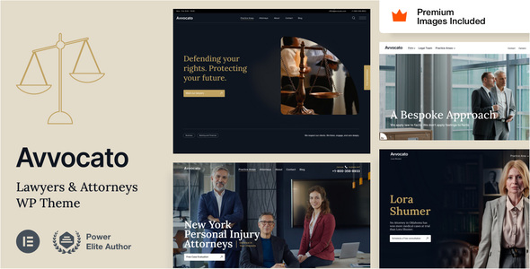 Avvocato v30 - Lawyer & Attorney WordPress Theme