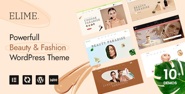 Elime v1.0.7 - Multipurpose Cosmetics & Fashion WordPress Theme