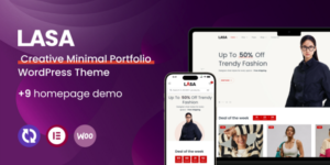 Lasa v1.1.9 - Creative Minimal WooCommerce WordPress Theme