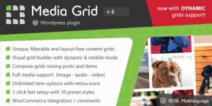Media Grid v9.2.1 - Wordpress Responsive Portfolio Plugin