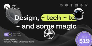 Rayo v1.0.1 - Digital Agency & Personal Portfolio WordPress Theme