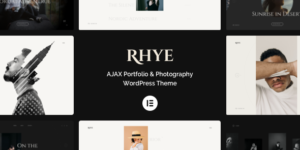 Rhye v4.2.8 – AJAX Portfolio WordPress Theme