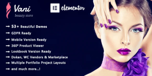 Vani v2.2.5 - Cosmetic Beauty WooCommerce WordPress Theme