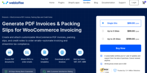 WebToffee WooCommerce PDF Invoices v1.7.3 - WordPress Plugin