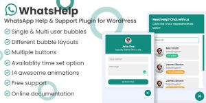 WhatsApp Chat Support Pro v3.1.13 - WordPress Plugin