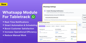 WhatsApp Module for TableTrack v1.0.16