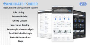 Candidate Finder v2.6 - Recruitment Management System Script