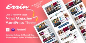 Errin v2.0.3 - Personal Blog WordPress Theme