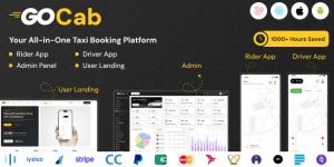 GoCab v1.0.0 - Grab - Uber Clone - Taxi Booking