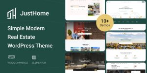 Justhome v1.0.20 – Real Estate WordPress Theme