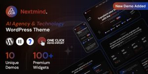 Nextmind v1.0.8 - AI Agency WordPress Theme