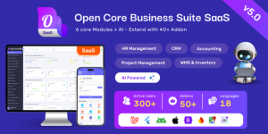 Open Core Business Suite v5.2.0 - All-in-One Business OS - SaaS