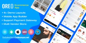 Oreo Fashion v2.9.0 - Full React Native App for Woocommerce