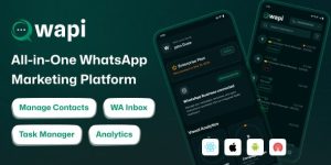 Wapi - WhatsApp CRM Mobile App | React Native CLI Android iOS - 31 March 2026