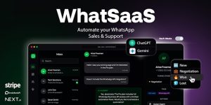 WhatSaaS v1.0.5 - Multi-Tenant WhatsApp Sales & Support: Chatbots, Flow Builder & API Access