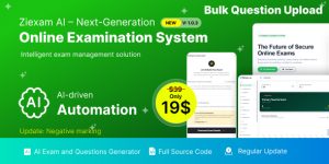 Ziexam AI v1.0.9 – Next-Generation Online Examination System SaaS Platform