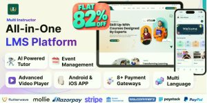 EduEx v1.0 - The Ultimate Learning Management System (LMS) with Flutter Mobile App