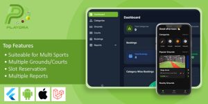Playora v1.0 - Multi-Sport Ground & Court Booking Mobile App with Laravel Admin